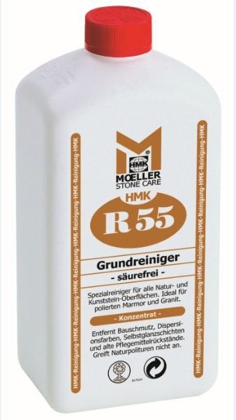 HMK R55 Środek do czyszczenia kamienia naturalnego - bezkwasowy do mocnych zabrudzeń R 55