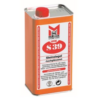 HMK S39 Impregnat do kamienia - efekt mokrego kamienia - wysoki połysk S 39