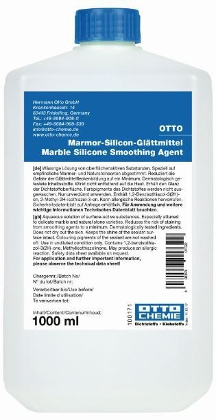 OTTO Środek do wygładzania silikonu do marmuru 1l