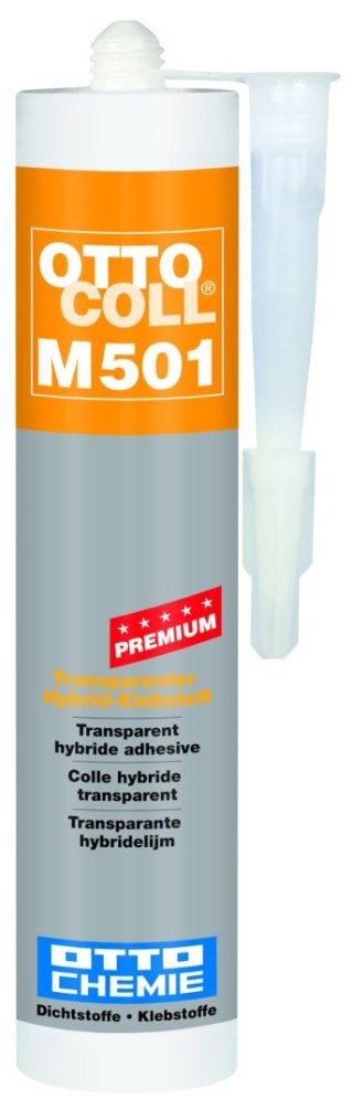OTTOCOLL M501 przezroczysty klej montażowy do połączeń siłowych