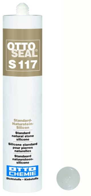 OTTOSEAL S117 C01 - biały weiss white Silikon do marmuru i innych kamieni naturalnych s 117 c 01