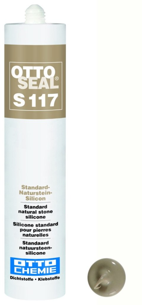 OTTOSEAL S117 C10 beżowy bahama beige Silikon do marmuru i innych kamieni naturalnych