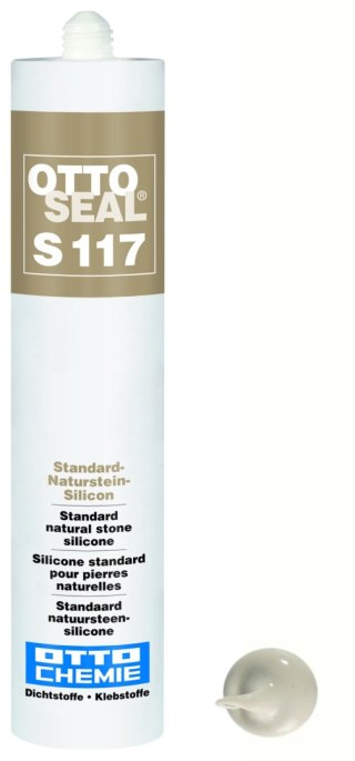 OTTOSEAL S117 C1110 beżowy piaskowiec Silikon do marmuru i innych kamieni naturalnych