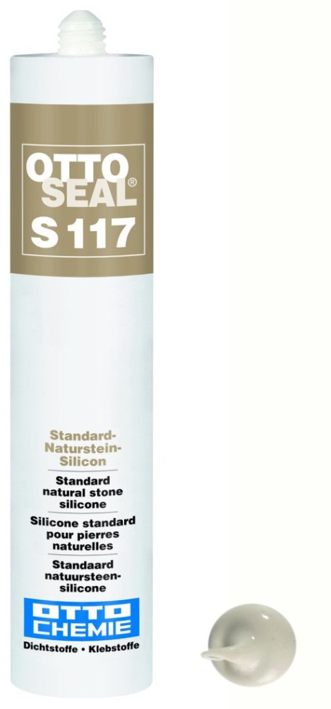 OTTOSEAL S117 C1110 beżowy piaskowiec Silikon do marmuru i innych kamieni naturalnych