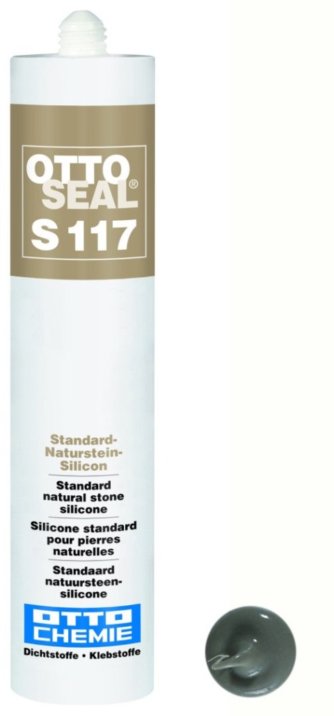 OTTOSEAL S117 C56 betonowo szary betongrau Silikon do marmuru i innych kamieni naturalnych