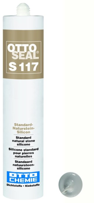 OTTOSEAL S117 C80 perłowoszary perlgrau Silikon do marmuru i innych kamieni naturalnych