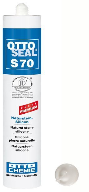 OTTOSEAL S70 C01 Biały white weiss silikon do kamienia naturalnego s 70 c 01