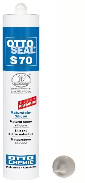OTTOSEAL S70 C110 fugengrau struktur silikon do kamienia naturalnego Premium s 70 c 110