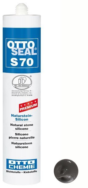 OTTOSEAL S70 C137 antracytowy szary anthrazitgrau silikon premium do kamienia naturalnego s 70 c 137
