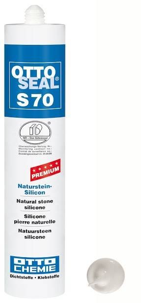 OTTOSEAL S70 C6112 biały matowy matt-weiss silikon do kamienia naturalnego s 70 c 6112