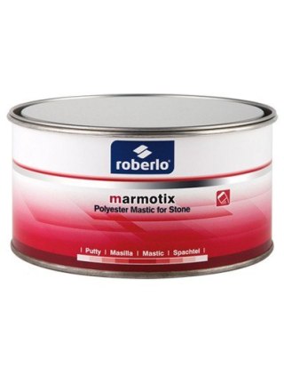 Roberlo - Marmotix Biały White - Klej poliestrowy gęsty 1kg szpachla